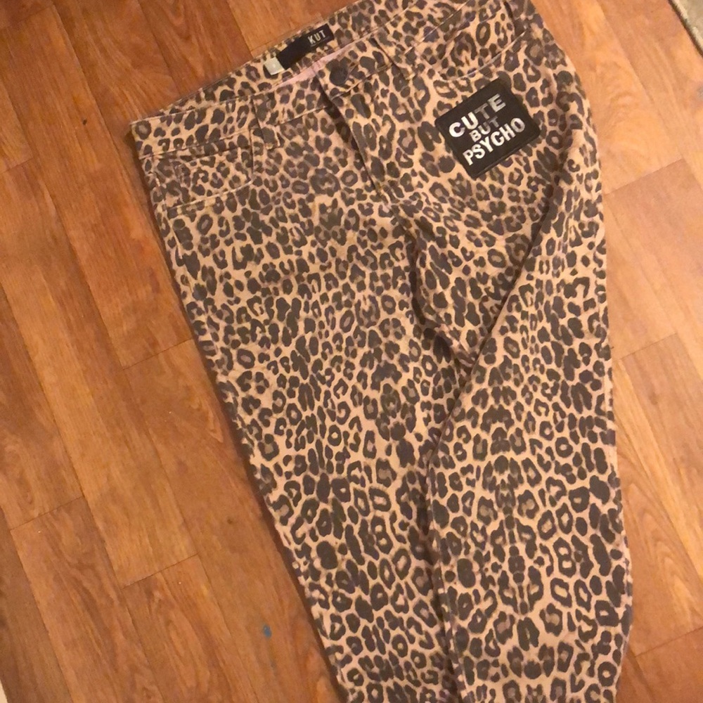 👍🏽👍🏼👍🏻  Leopard Jeans